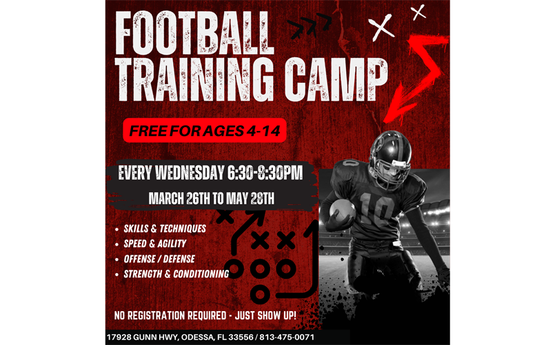 FREE Football Camps for the Month of May!